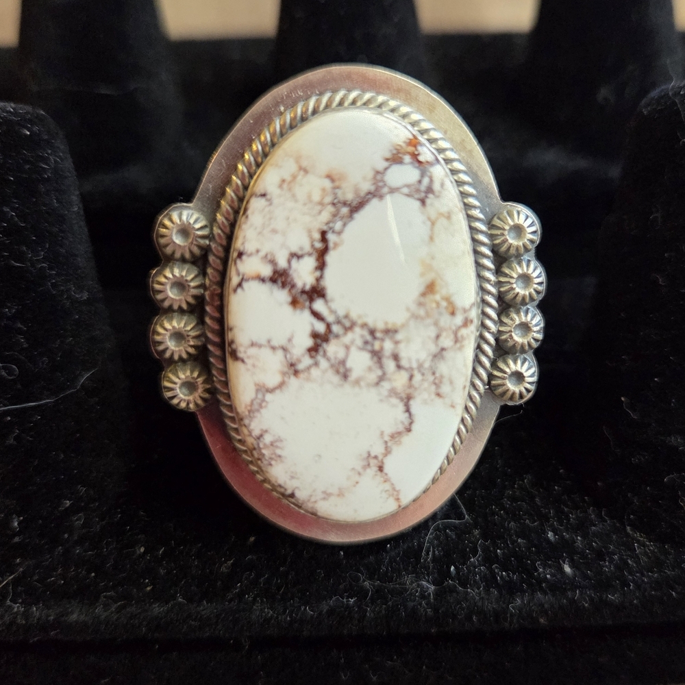 Native Made Wild Horse Adjustable Ring